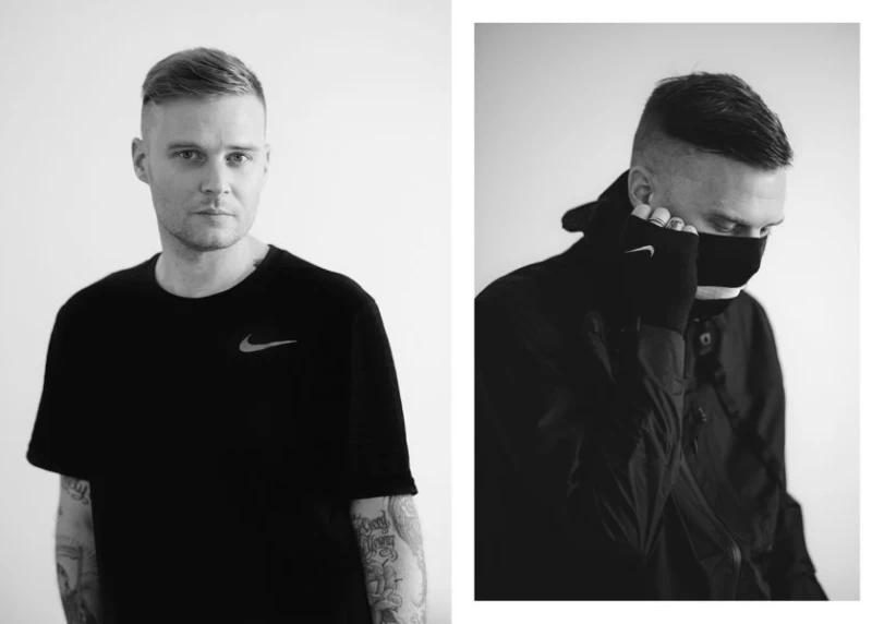 Williams演繹Nike x MMW男子夾克。