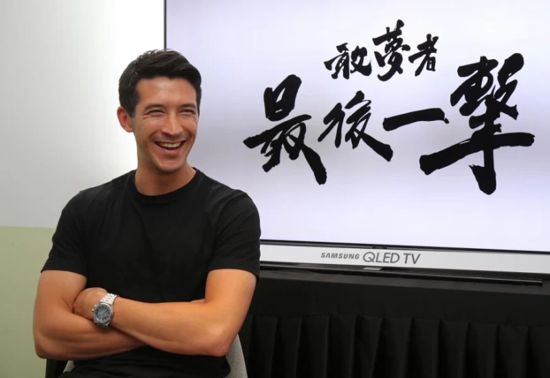 陳昌源返台宣傳拍攝他的紀錄片。李天助攝