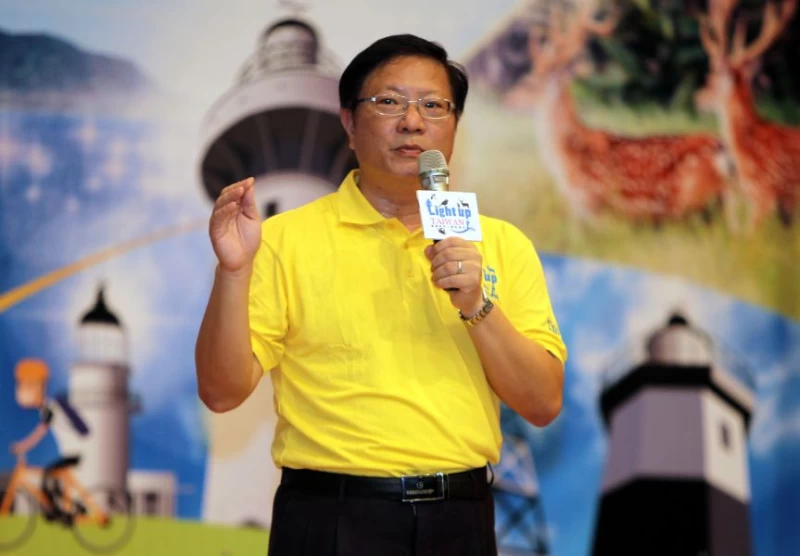 交通部觀光局雲嘉南國家風景區管理處處長徐振能。中華民國自行車騎士協會／提供。