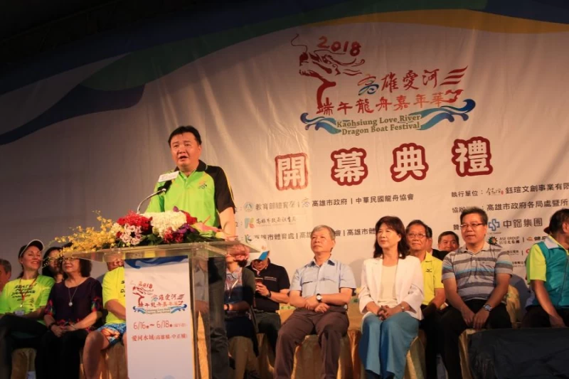 禍雄市代市長許立明親自主持開幕。高雄市體育局提供