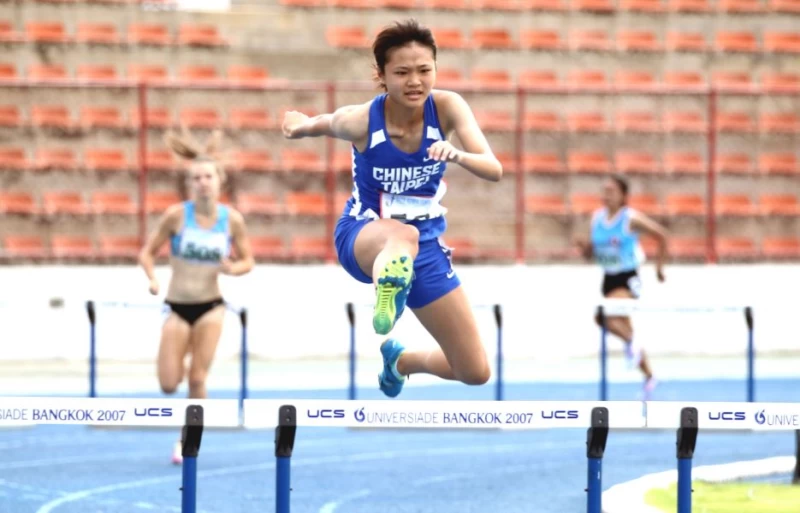 15歲的楊睿萱勇奪青奧門票。特派記者林嘉欣／攝影。