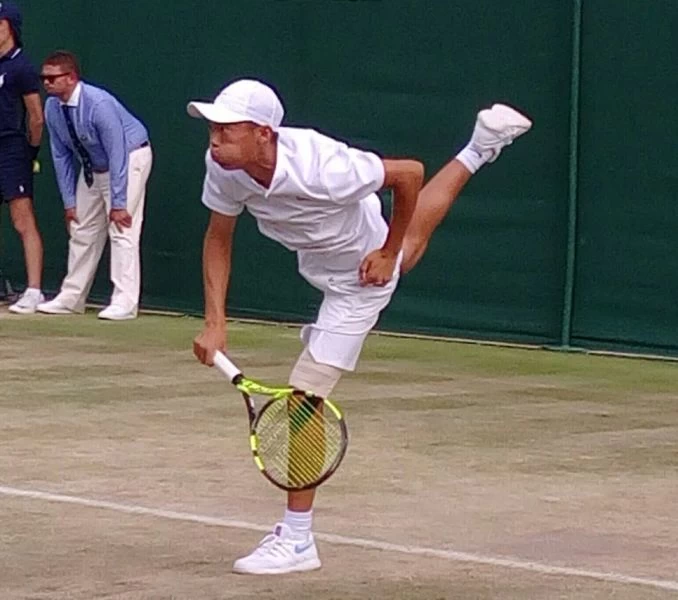曾俊欣打下法網、溫網的11連勝。曾育德提供