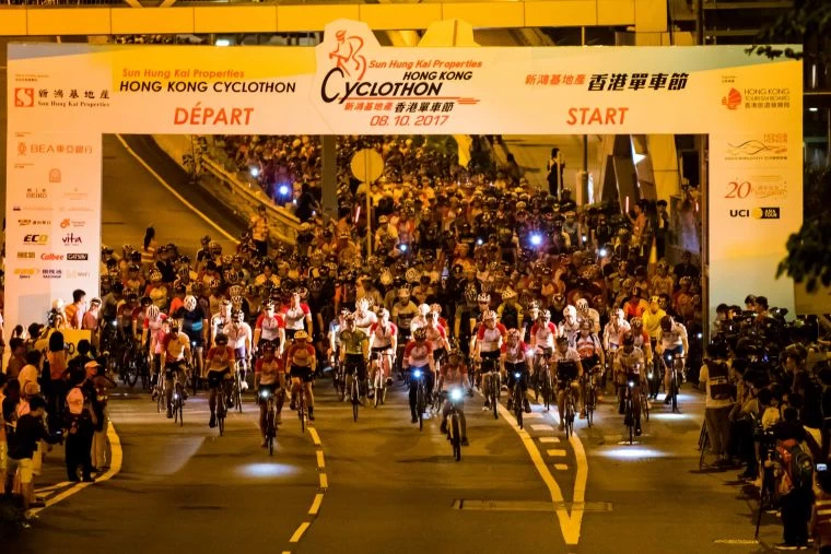 香港單車節50KM挑戰組,以三高特色規格籌劃吸引全球車友參加。