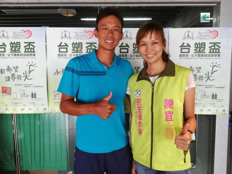 陳迪/陳宜兄妹共同挑戰選舉重任。陳宜提供