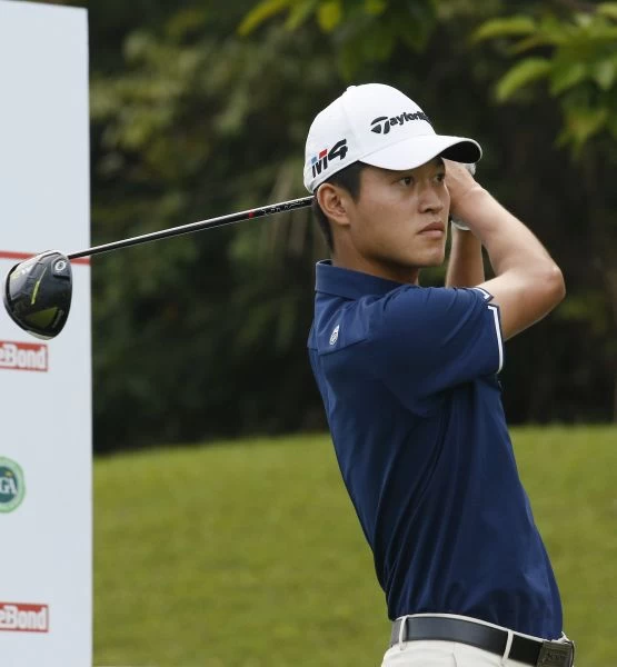 林緯第一回合68桿(-4)，目前並列第三。