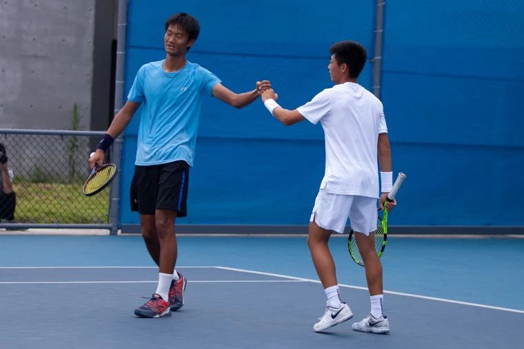 曾俊欣/尤承宇組合惜敗無緣決賽。海碩整合行銷提供