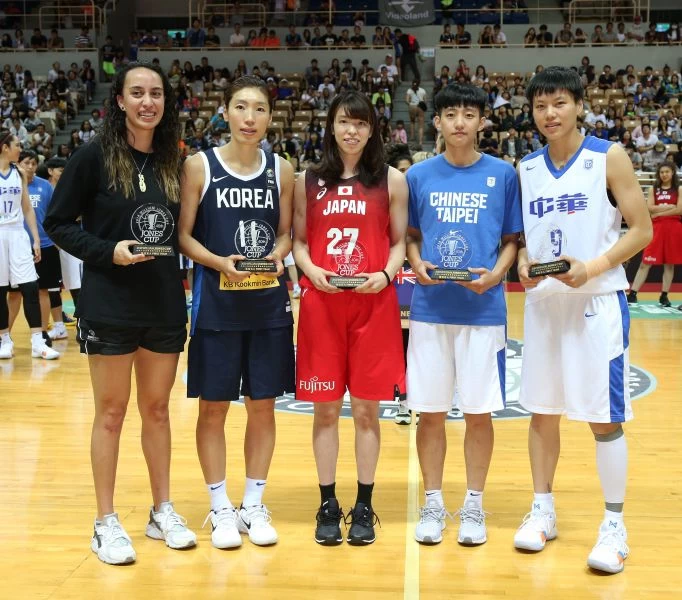 最佳五人。李天助攝