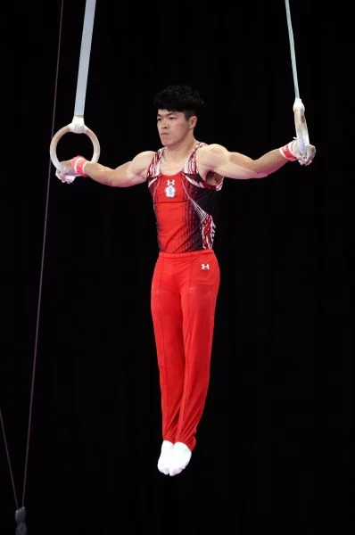 一度退休復出的陳智郁奪下銅牌。李天助攝