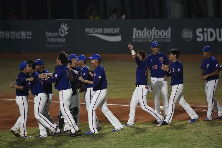 中華隊獲勝。李天助攝