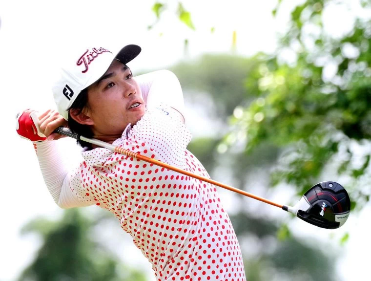 第二回合邱瀚霆(-3)並列第一。鍾豐榮攝