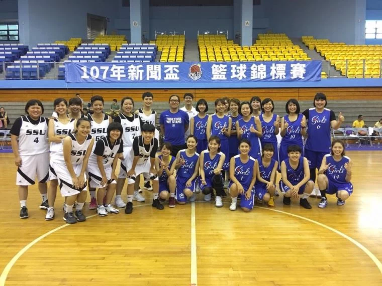 新聞女生隊出戰SSU。資料照