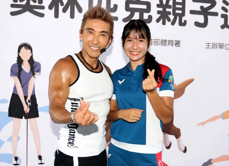 廖晏均(右)盼達標亞錦賽。林嘉欣／攝影。