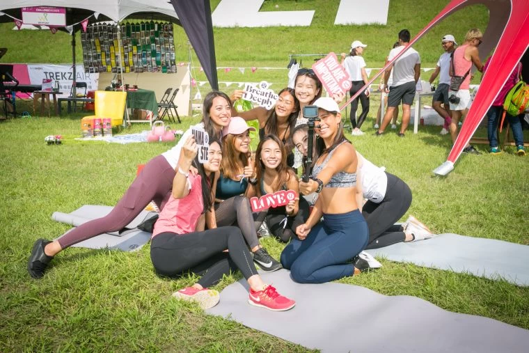 全台第一屆Challenge Women女性運動派對。