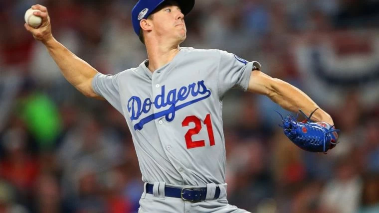 ▲道奇推出火球男飆勒(Walker Buehler)先發。(圖/翻攝自推特@FeedSportNews)