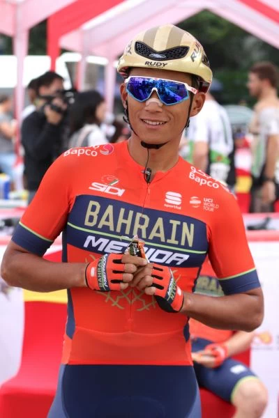 對阿凱來說,廣西也能為KOM起到備戰作用。Team Bahrain Merida提供
