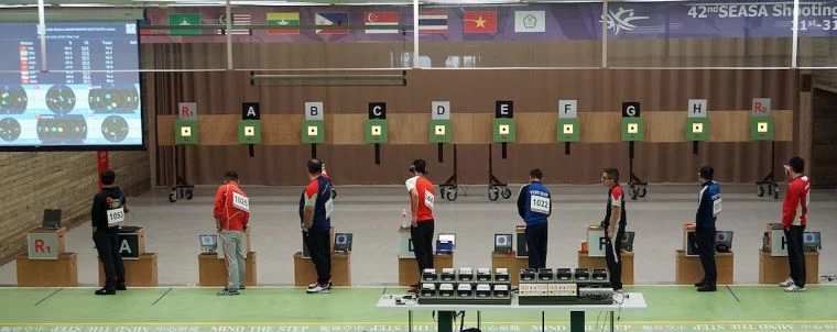 第42屆東南亞射擊錦標賽倒數三天,邀請民眾到場為中華隊加油。主辦單位提供