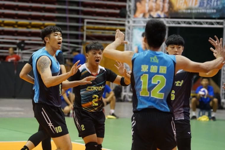 重返企排的conti旗開得勝。中華民國排球協會提供