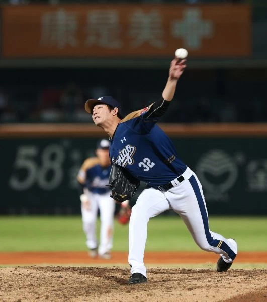 Lamigo王溢正。李天助攝