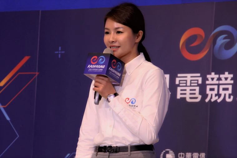 中華民國電子競技運動協會理事長徐培菁。