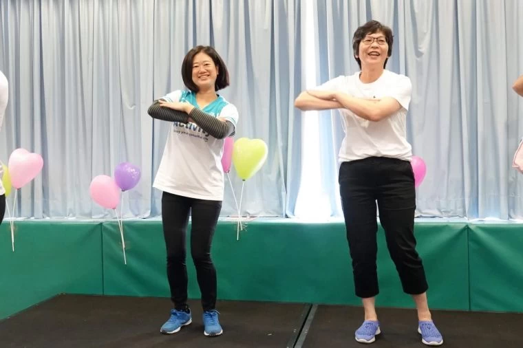 台北市議員候選人王致雅親自帶動。大會提供