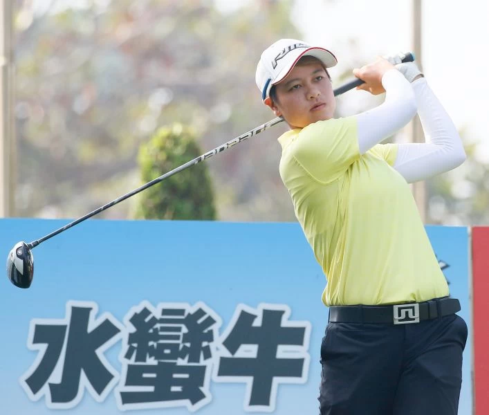 陳思涵68桿(-4),暫時並列第二。葉勇宏攝