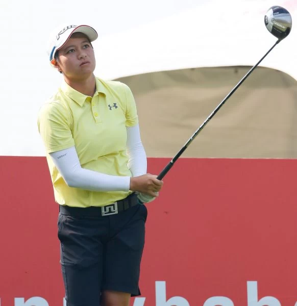 陳思涵68桿(-4),暫時並列第二。葉勇宏攝