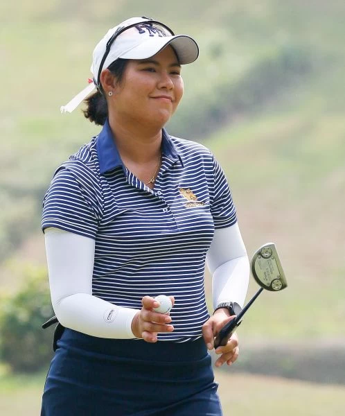 泰國選手喬雷達以兩回合總桿137桿(-7),暫獨居第二位。葉勇宏攝