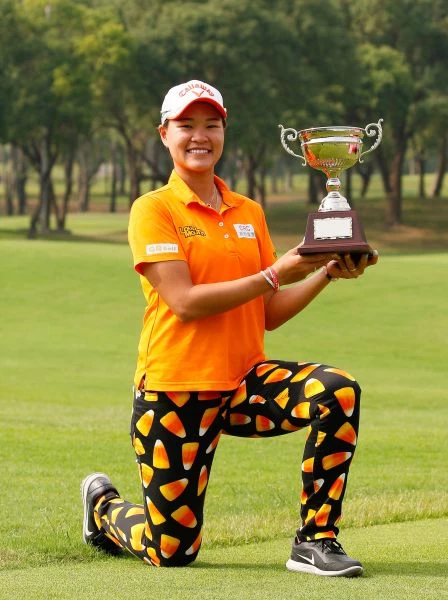 82年次劉依貞以三回合總桿202桿(-14),奪下冠軍。葉勇宏攝