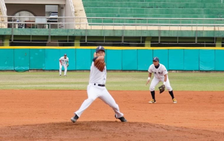 遠東U23國手魏碩成僅投1.2局就退場。