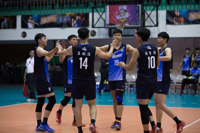 台電再寫下新賽季十戰全勝戰績。中華民國排球協會提供