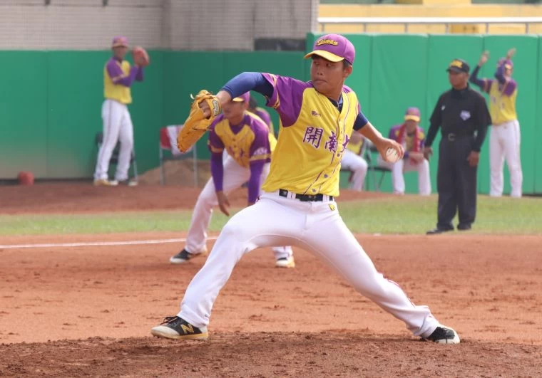 開南陳冠廷先發好投開南4連勝。大會提供