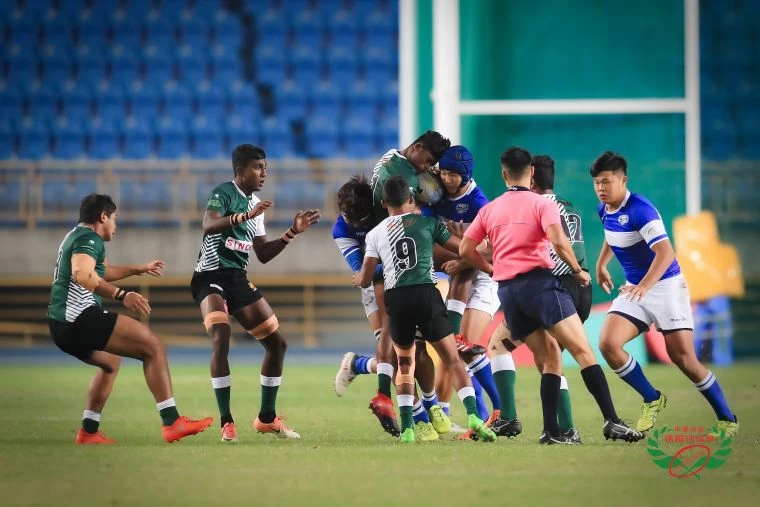 U19亞青橄欖球賽熱血開戰。大會提供