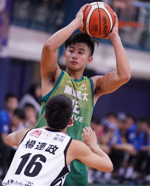 萬能杜譽城前兩節得16分，下半場遭高師加強防守。