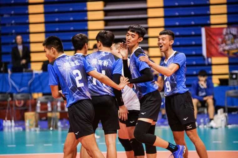 MIZUNO排名第三。中華民國排球協會提供