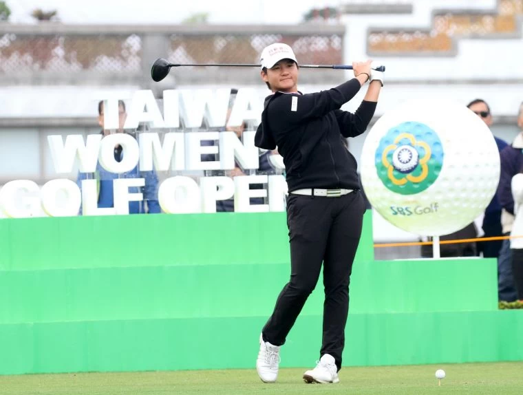 微笑球后曾雅妮以70桿(-2)並列第四。大會提供