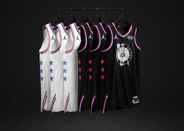 全明星球衣。Nike提供