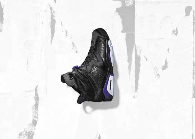 IR JORDAN VI NRG：與夏洛特本地球鞋名店Social Status聯名設計的Air Jordan XI「Social Status」從家鄉球隊汲取配色靈感，並搭配以質感十足的牛毛皮和仿蛇皮面料。