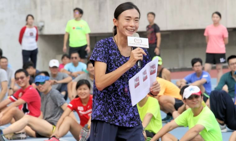女子半馬紀錄保持人謝千鶴。高雄市政府運動發展局提供