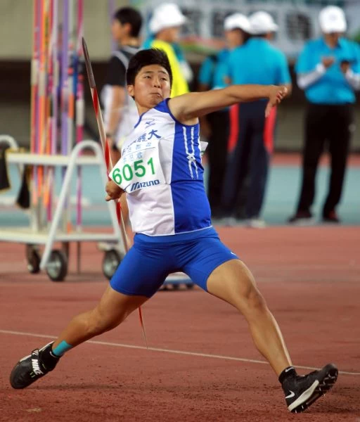 李慧君57公尺15打破女子標槍全國紀錄。林嘉欣／攝影。