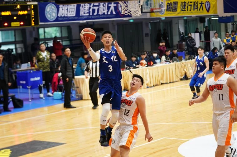 文化「一哥」林秉聖24分、4助攻及籃板、抄截各3。