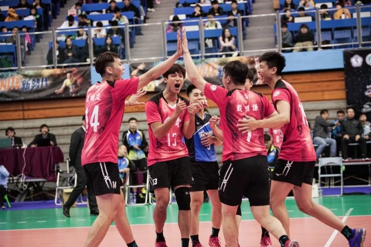 台電男排達成例行賽和挑戰賽五連霸。中華民國排球協會提供