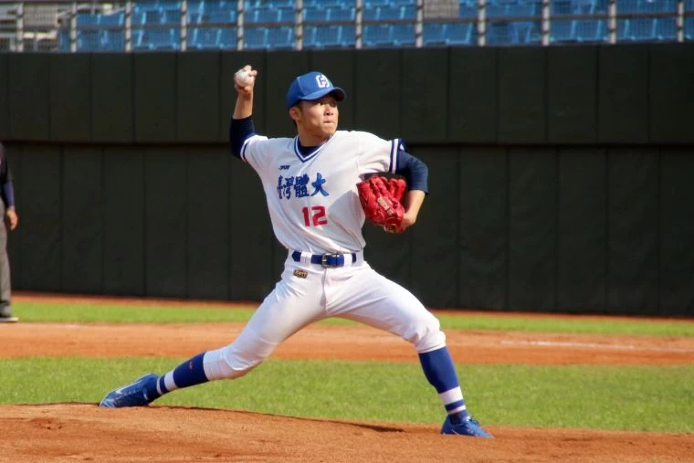 台灣體大江國豪先發奪勝。