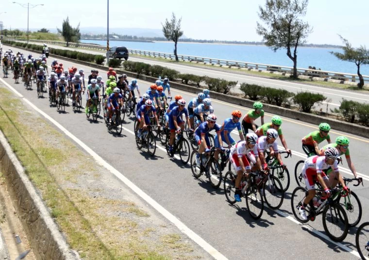 2019年國際自由車環台公路大賽第五站。中華民國自由車協會/提供。