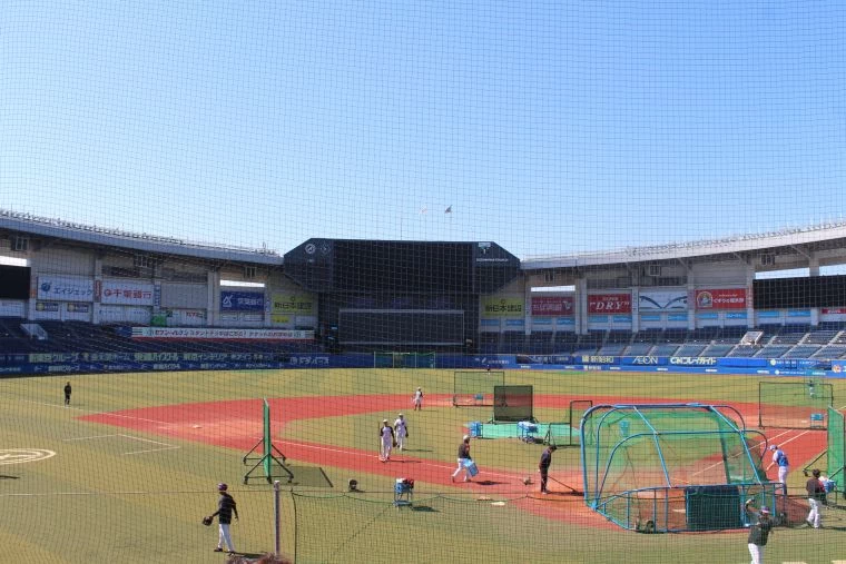 ZOZO海洋球場。東京新生提供