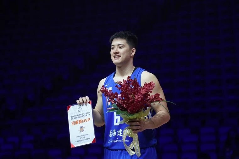 林冠均拿下冠軍賽MVP。
