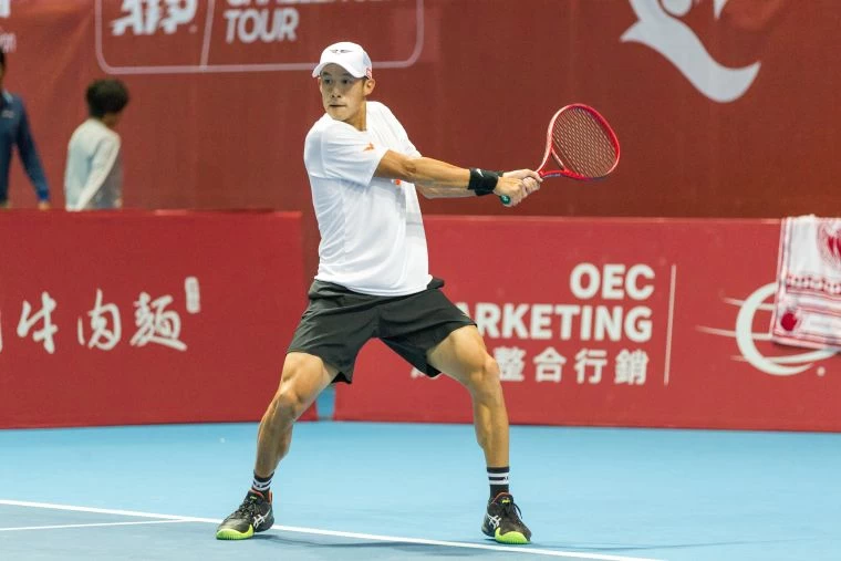 莊吉生在台灣內戰中直落二拿下勝利。海碩整合行銷提供