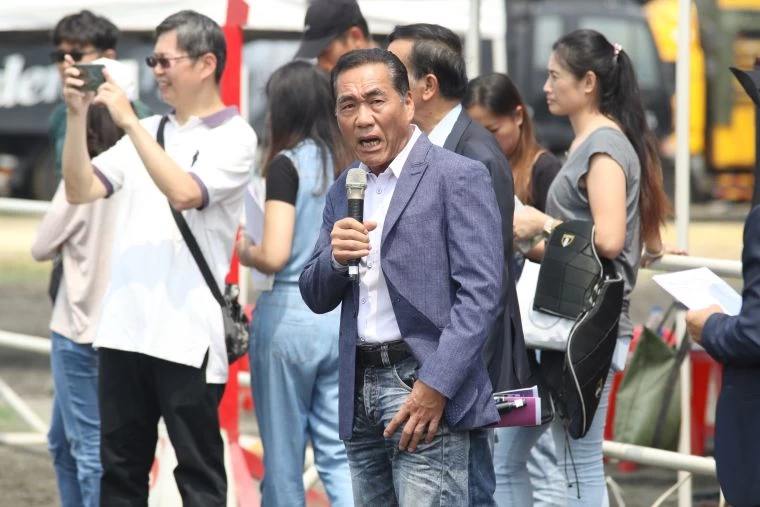 中華民國馬術協會理事長許安成。高雄市運動發展局提供