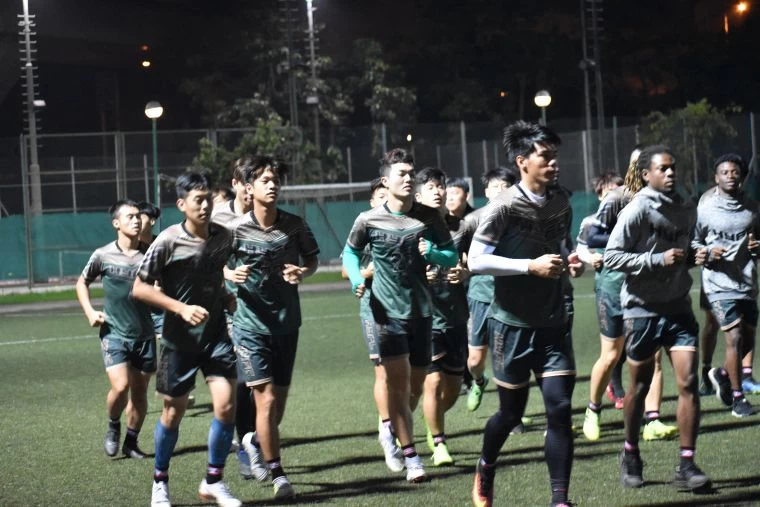 航源FC抵香港備戰。航源提供