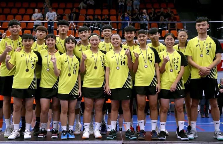 2019世界杯U19合球賽中華隊勇奪銅牌。合球協會/提供。