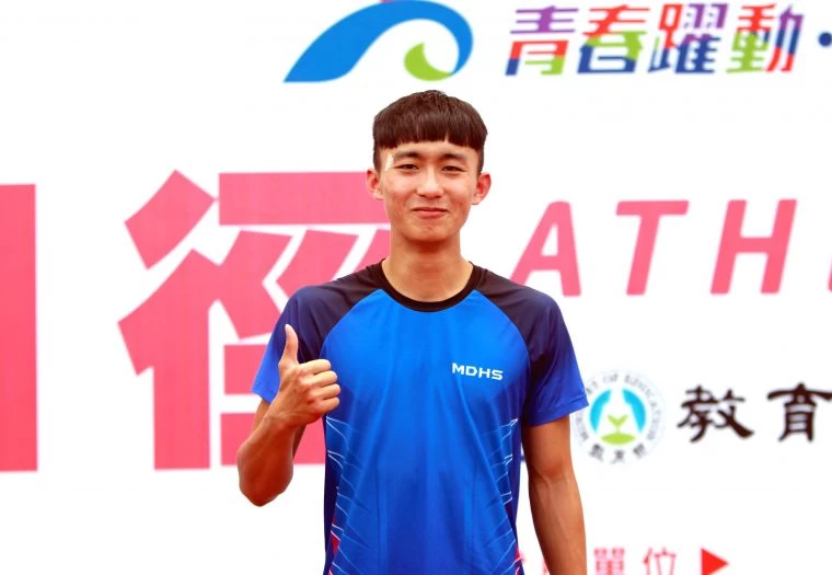 高振文在全中運高男混合運動創個人最佳成績。林嘉欣/攝影。